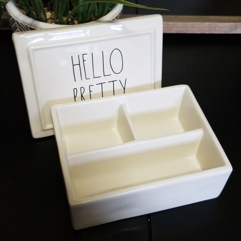 Rae Dunn jewelry box - Picture 2 of 4